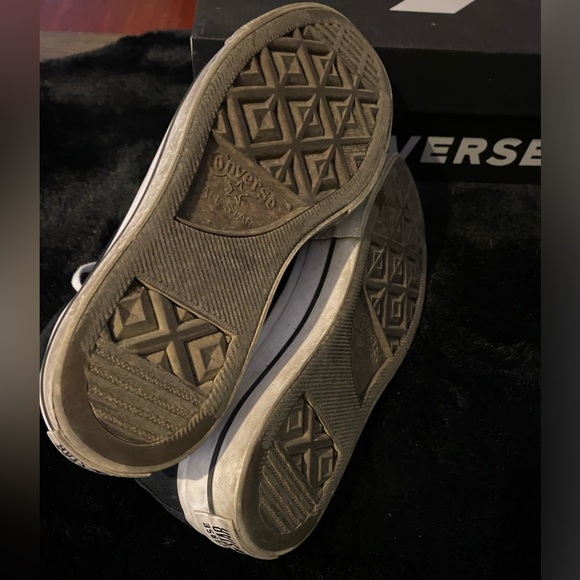 Converse Chuck Taylor All Star Lift Platform Canvas Sneakers Size 8 With Box - Picture 9 of 9